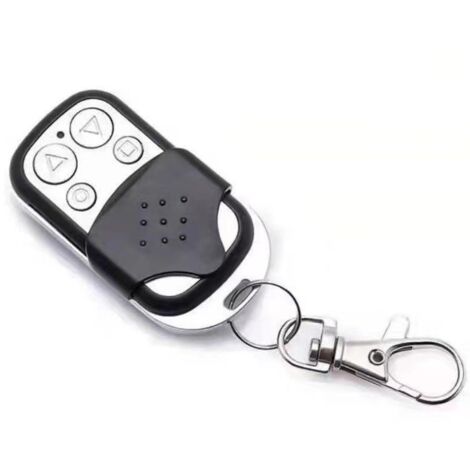 Télécommande universelle pour porte de garage automatique, télécommande 433 MHz avec copieur et clonage de clé, avec 4 boutons pour portes de garage de voiture.