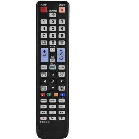 Télécommande universelle - Samsung - BN59-01015A - Noir - Compatible avec Smart TV - Fonctionnalités complètes