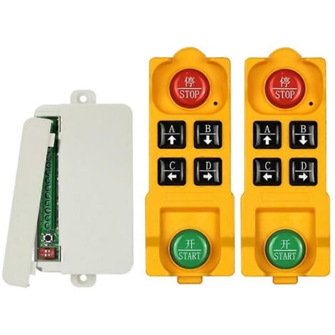 Télécommande Universelle Sans Fil 6 Canaux pour Module Relais 220V - 315MHz