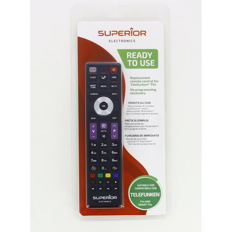 Telecommande universelle TELEFUNKEN 8079 pour Téléviseur , TELEFUNKEN