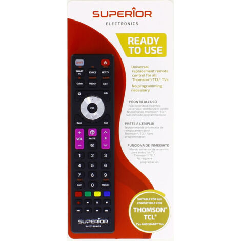Télécommande universelle THOMSON SUPERIOR SUPTRB017