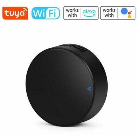 Télécommande universelle WiFi IR RF tout-en-un, compatible avec Alexa et Google Home (commande vocale).