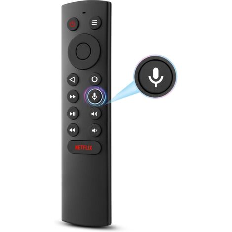 Télécommande vocale de remplacement pour NVIDIA Shield TV – Compatible tous modèles 2015/2017/2019 – Recherche vocale et contrôle volume
