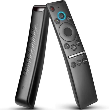 Télécommande vocale universelle 2 pièces compatible avec les téléviseurs Samsung Smart Curved Frame QLED LCD 8K 4K, téléc
