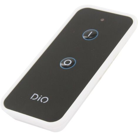 Télécommande 1 canal DiO 54791 – Fréquence 433,92 MHz – Portée 30 m – Compatible DiO et Chacon – Fonction dimmer