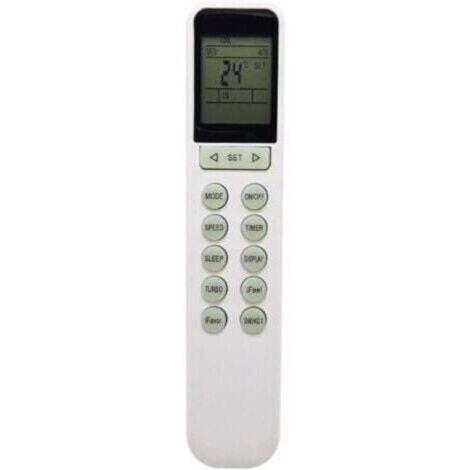 Télécommande [YKYKR-N-301E] pour Climatiseur Kelvinator/Aux Fusion/Airton - ABS, DC 3V