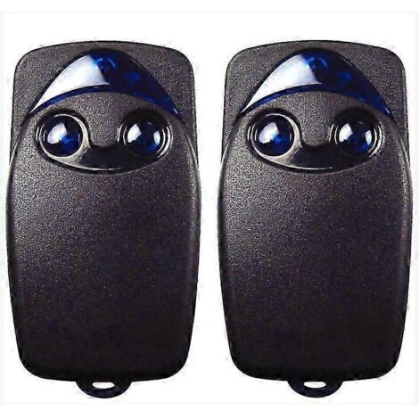 télécommandes Flo2r-s 433,92 MHz à 2 boutons pour porte de garage électrique, compatibles avec les télécommandes Nice Remote.