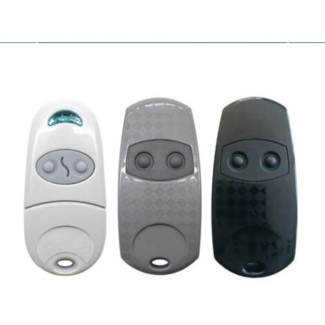 Télécommandes Universelles Copie 433 MHz Compatibles CAME TOP432NA EV Rolling Code DOORHAN – Émetteurs Sans Fil Garage et Portail 3 Pièces, Noir Blanc Gris