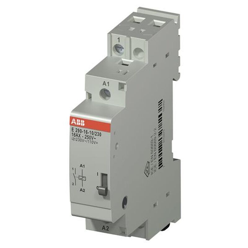 

Relé De Instalación E290-16-10/230, 1 Polo, 1Na, 16 A (Referencia: Abb 2Taz312000R2011), Blanco Y Rojo