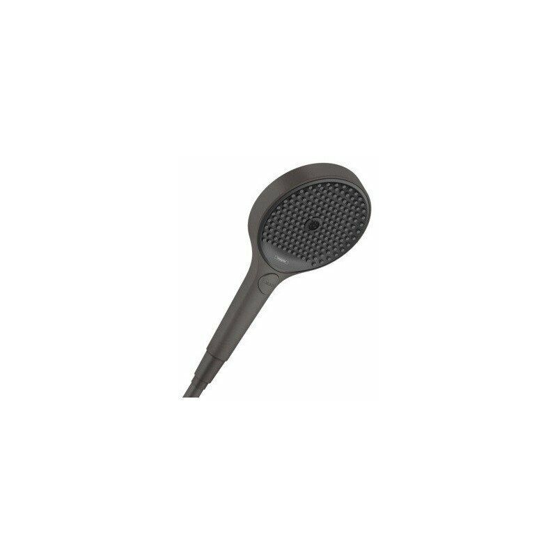 

Hansgrohe - Teleducha 130 3jet EcoSmart negro cromado cepillado