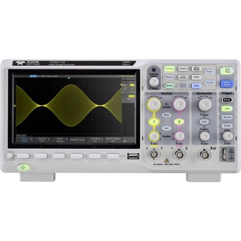 Teledyne LeCroy T3DSO1102 Oscilloscopio digitale 100 MHz 1 Gsa/s 14 Mpts 8 Bit Memoria digitale (DSO) 1 pz.