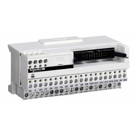 Telefast ABE7 - embase de raccordement passive - 16 entrées ou sorties - DEL  - ABE7H16C31