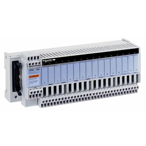 Telefast ABE7 embase relais électromagnét. soudés 8 voies relais 5mm SCHNEIDER ABE7R08S111