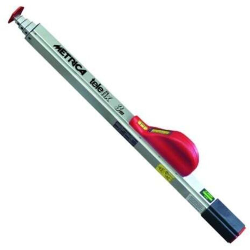 Metrica - telefix - Canne télescopique 3m pour fenêtres (Pour monteurs de fenêtres)