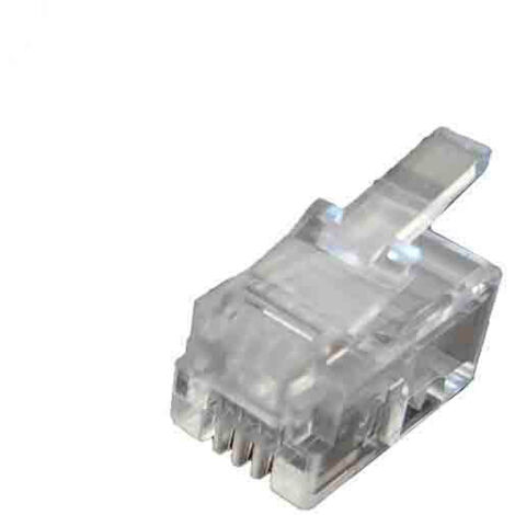 Telefon-Dose 4-fach schmal 55008