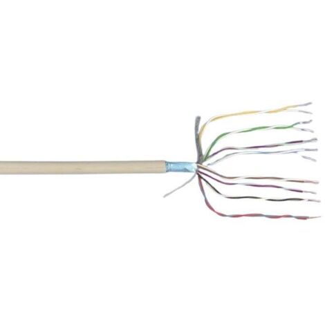 Telefonkabel JY(St)Y 2 x 2 x 0,6 - 10 Meter, grau Kabel & Leitungen