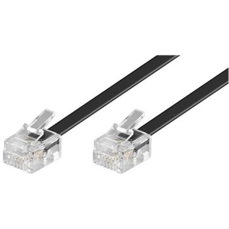 Telefonkabel rj11 3m schwarz