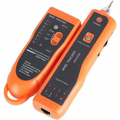 Telefonkabel-Tracker Toner-Tracer Ethernet-LAN-Netzwerkkabel-Tester Leitungsfinder RJ11 RJ45 Cat5 Cat6