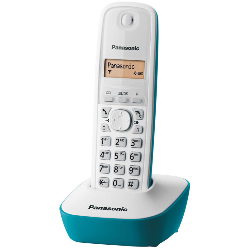 

Teléfono inalámbrico blanco (Panasonic KXTG1611B)