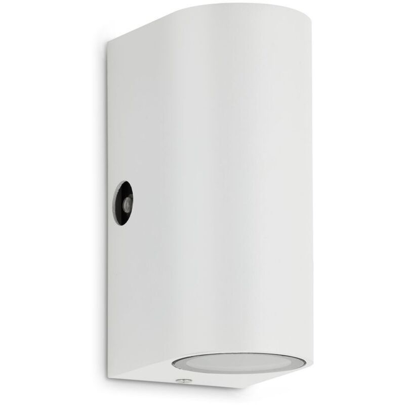 Telefunken - Applique murale led d'extérieur avec capteur de crépuscule - lampe murale d'extérieur up & down 2 flammes GU10 5W détecteur de mouvement Telefunken - Applique murale led d'extérieur avec capteur de crépuscule - lampe murale d'extérieur up & down 2 flammes GU10 5W détecteur de mouvement
