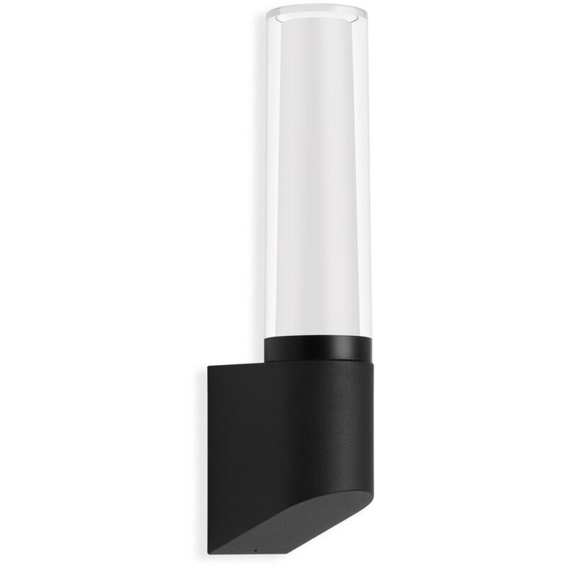 Led Applique murale d'extérieur, 33,2 cm, 8 w, noir, Briloner Leuchten - Telefunken Led Applique murale d'extérieur, 33,2 cm, 8 w, noir, Briloner Leuchten - Telefunken