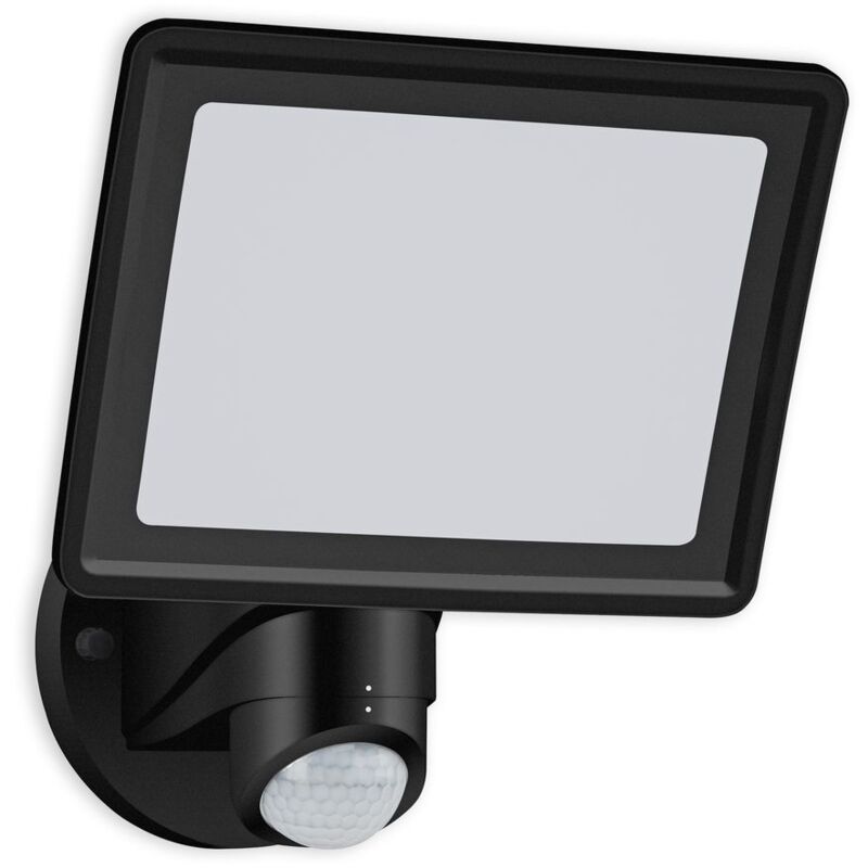 Telefunken led Projecteur d'extérieur à détecteur, 26,3 cm, 20 w, noir, Briloner Leuchten