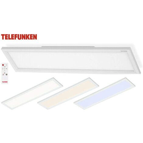 TELEFUNKEN - PANNELLO LED BIANCO 18 watt1800 lumen 59,5x15x5CM CON TELECOMANDO