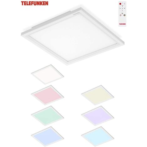 TELEFUNKEN - PANNELLO LED BIANCO 21 watt1800 lumen 4000K 29,5x29,5x5CM CON TELECOMANDO