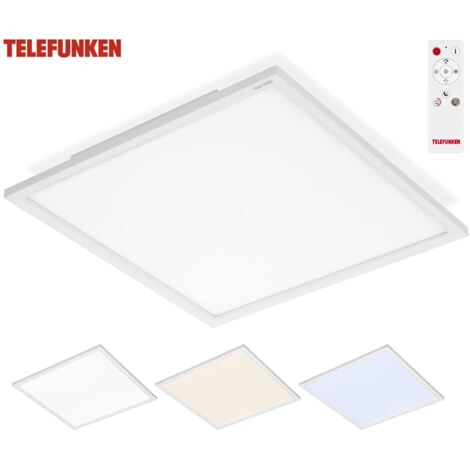 TELEFUNKEN - PANNELLO LED BIANCO 24 watt2100 lumen 45x45x5CM CON TELECOMANDO