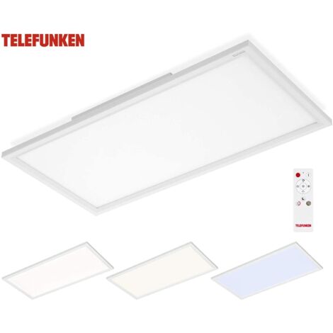 TELEFUNKEN - PANNELLO LED BIANCO 36 watt3600 lumen 59,5x29,5x5CM CON TELECOMANDO