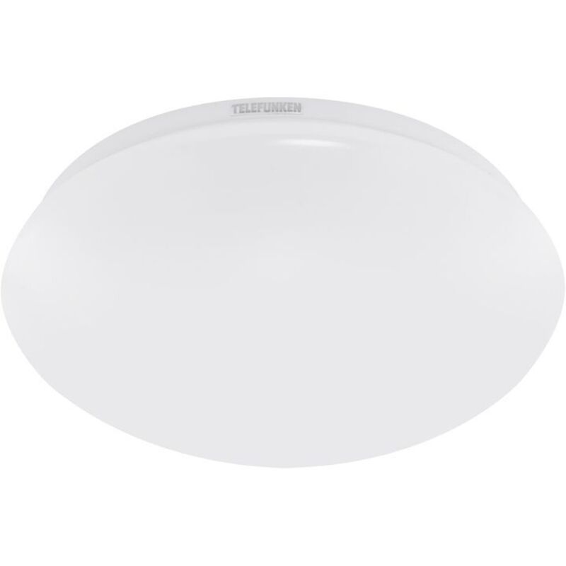 Telefunken - Plafonnier led pour salle de bain rond IP44 - 28x9,5cm - Plafonnier avec détecteur de mouvement 15W 1500lm 4000K lumière blanc neutre Telefunken - Plafonnier led pour salle de bain rond IP44 - 28x9,5cm - Plafonnier avec détecteur de mouvement 15W 1500lm 4000K lumière blanc neutre