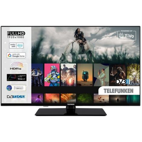 Telefunken TVC LED 40 FHD SMART WIFI TV SAT S2 2HDMI 2USBHOTEL MODE