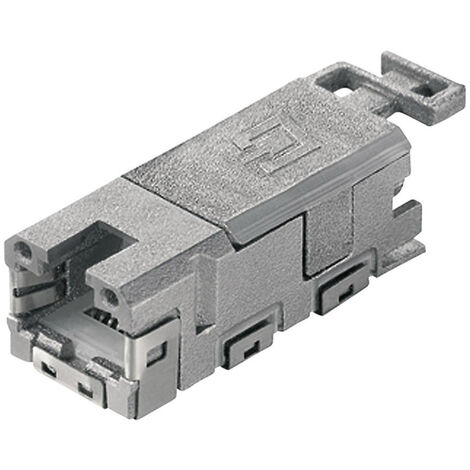Telegärtner 100007525 STX V1 RJ45-Moduleinsatz Cat.6A 100007525 Buchse, gerade  Pole: 8P8C   1 St.