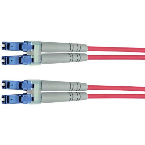Telegärtner 100011527 fibre optique FO Câble de raccordement 10.00 m jaune [1x LC mâle - 1x LC mâle] 9/125 µ Singlemode OS2 S157091