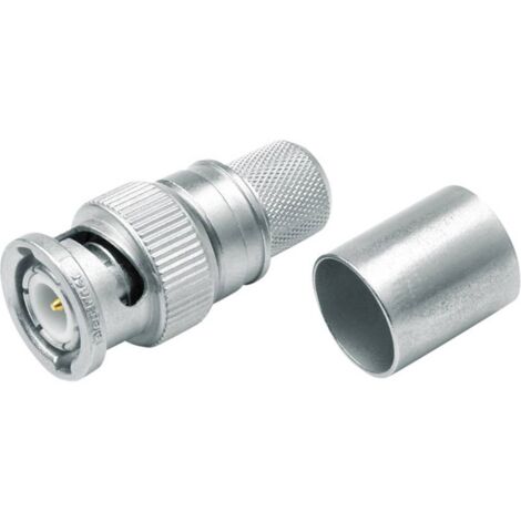 Telegärtner 100023320 100023320 Connecteur BNC mâle, droit 50 Ω 1 pc(s) Y884631