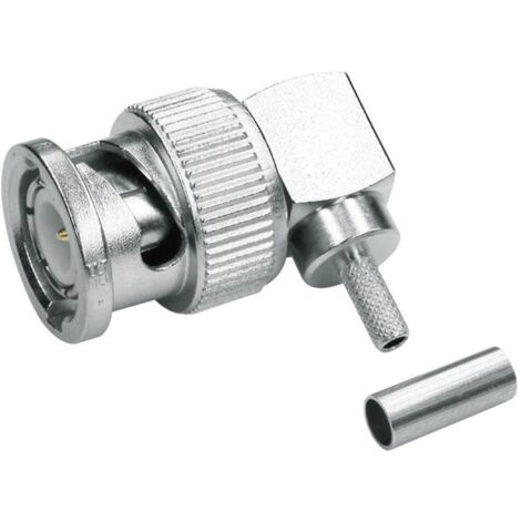 Telegärtner 100023458 100023458 Connecteur BNC mâle, coudé 75 Ω 1 pc(s) V076661