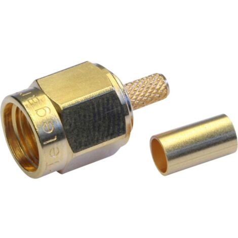 Telegärtner 100027631 100027631 Connettore SMA Spina dritta 50 Ω 1 pz.