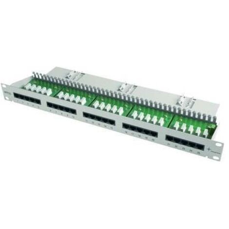 Telegärtner 19Z.Patch Panel 1HE MPPI25-H Cat3,gr 100007025