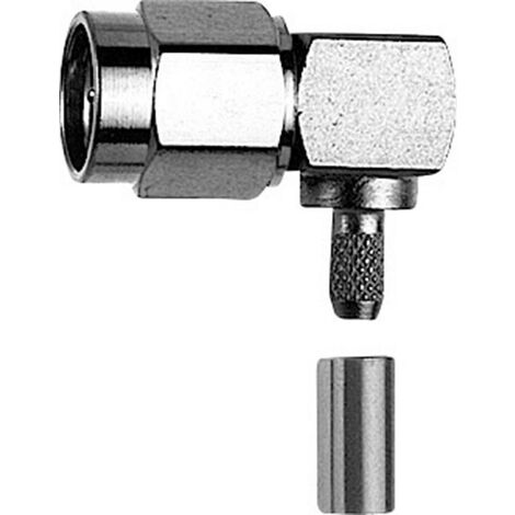 Telegärtner J01150R0061 J01150R0061 Connecteur SMA à polarité inversée mâle, coudé 50 Ω 1 pc(s) Y885021