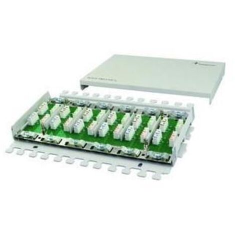 Telegärtner Kabelverbinder Multi 6x Cat.7, AP, RAL7035 100023275