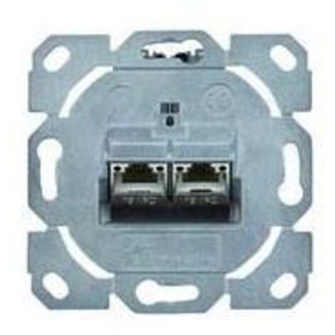 Telegärtner Modulaufnahme AMJ-S 2fach UP/0flex Cat6A T568A 100022964