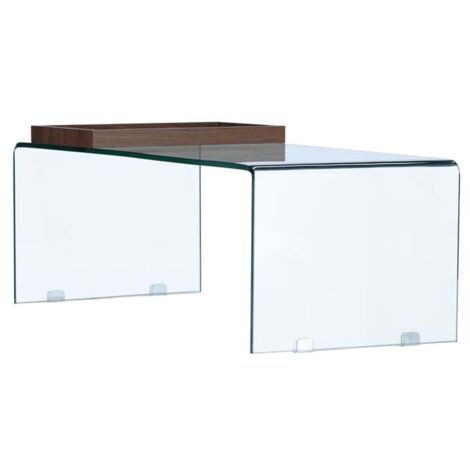 Telemark table basse verre.