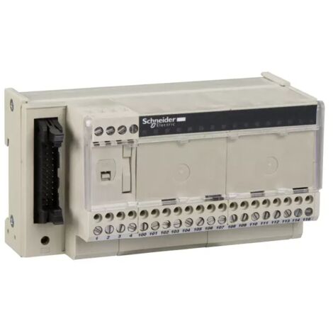 Telemecanique ABE7H16S21 16-E/A-Kabelschnittstellensockel mit LED