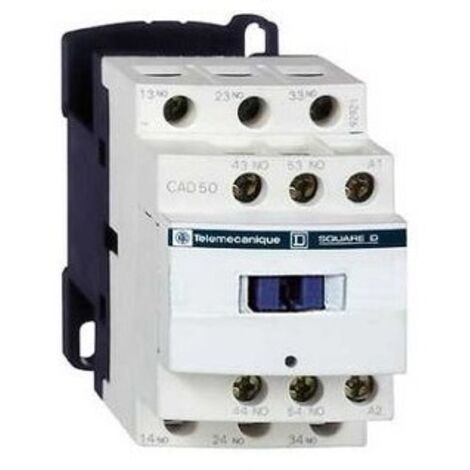 Telemecanique CAD50BD - Contattore TeSys CAD50 - 5F+0O - istantaneo - 10A - 24Vcc