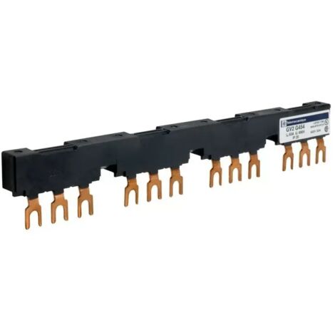 Telemecanique GV2G354 Embarrado tripolar 63A 3 derivaciones paso 54mm
