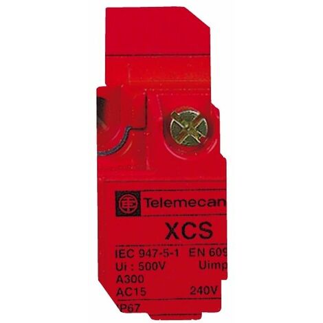 Télémécanique - Interrupteur de position de sécurité XCSA clélanguette 1 O plus 2 F - XCSA502