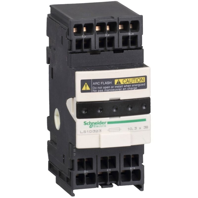 TeSys LS1 - corps de sectionneur fusible - 3P - 25A - pour fusible NFC 10x38mm