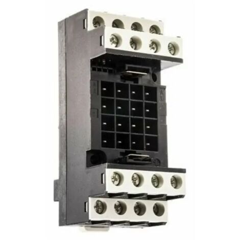 Telemecanique RHZ21 Zelio Relay RH-Sockel – vordere Verkabelung – Anschluss über Schraubklemmen