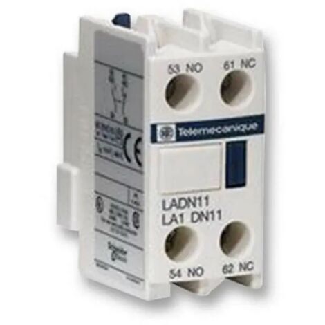 Telemecanique TeSys LADN02 - Bloc de contacts auxiliaires 2O bornes vis étriers