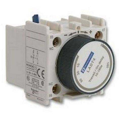 Telemecanique TeSys LADT4 - Bloc contacts auxiliaires 1F+1O bornes vis étriers
